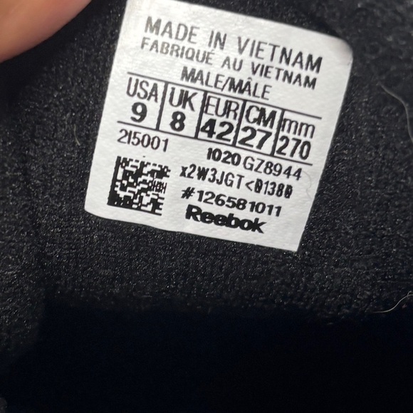 Reebok Classic Leather Gray Red Sneakers Men’s 9 - Picture 11 of 11